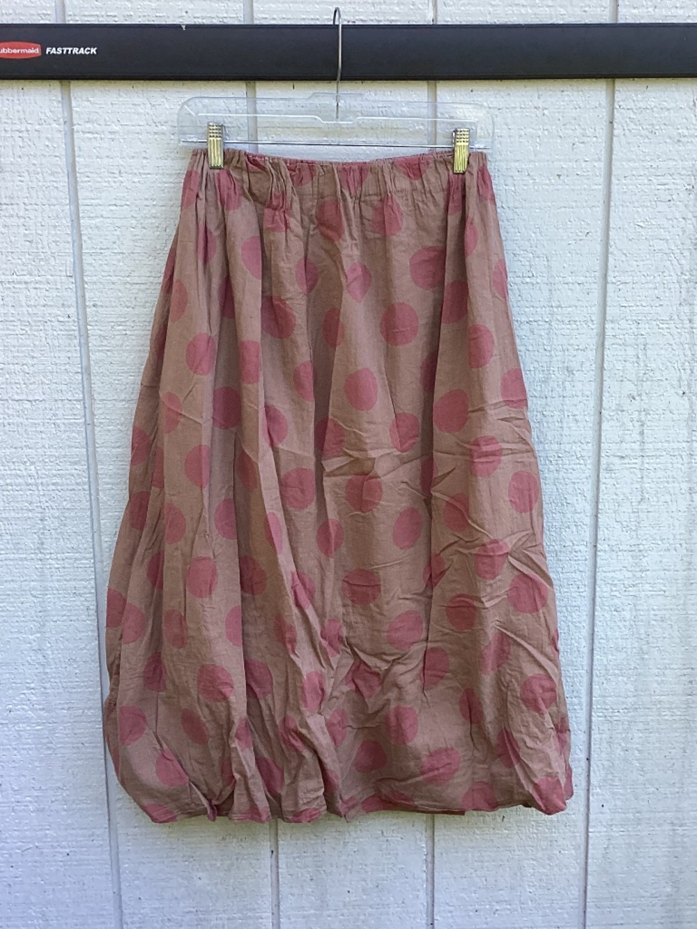 NEW Anthropologie Maxi bubble SKIRT polka dots